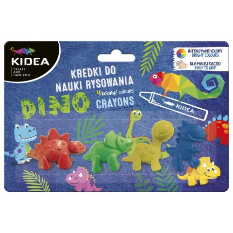 Kredki świecowe Derform Kidea (KDNR4KKA) Kredki świecowe Derform Kidea (KDNR4KKA)