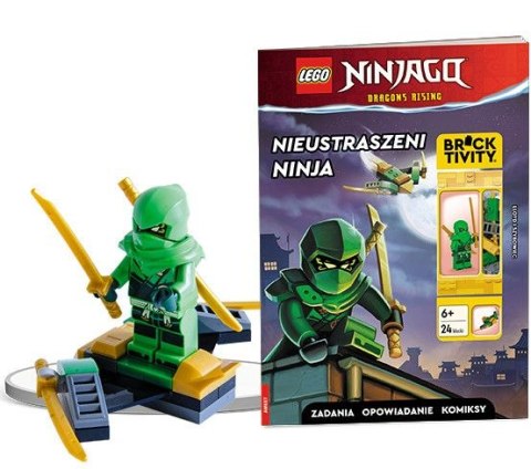 Książeczka edukacyjna Ameet LEGO® NINJAGO®. Nieustraszeni NINJA LNC 6728 P1 Książeczka edukacyjna Ameet LEGO® NINJAGO®. Nieustraszeni NINJA LNC 6728 P1