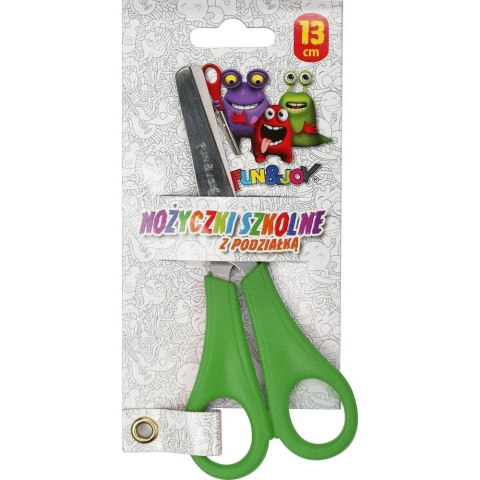 Nożyczki Fun&Joy z podziałką 13cm (FJS1002) Nożyczki Fun&Joy z podziałką 13cm (FJS1002)