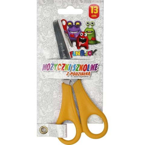Nożyczki Fun&Joy z podziałką 13cm (FJS1002) Nożyczki Fun&Joy z podziałką 13cm (FJS1002)