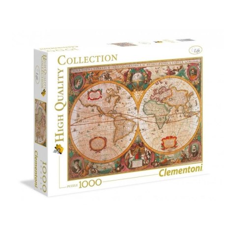 Puzzle Clementoni High Quality antyczna mapa 1000 el. (31229) Puzzle Clementoni High Quality antyczna mapa 1000 el. (31229)