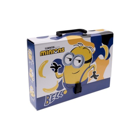 Teczka kartonowa na klips Minionki z rączką A4+ mix Beniamin (5665) Teczka kartonowa na klips Minionki z rączką A4+ mix Beniamin (5665)