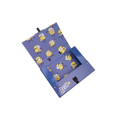 Teczka kartonowa na klips Minionki z rączką A4+ mix Beniamin (5665) Teczka kartonowa na klips Minionki z rączką A4+ mix Beniamin (5665)