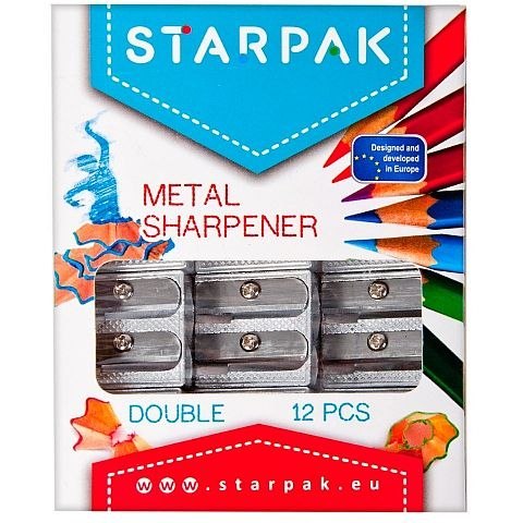 Temperówka Starpak stalowa metal (413981) Temperówka Starpak stalowa metal (413981)
