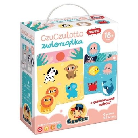 Układanka Czuczu edukacyjna Zwierzątka CZUCZUlotto (490975) Układanka Czuczu edukacyjna Zwierzątka CZUCZUlotto (490975)