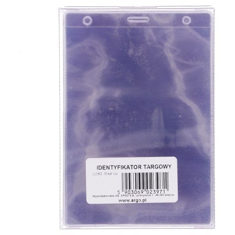 Identyfikator targowy Argo 110 x 147 mm (601325) Identyfikator targowy Argo 110 x 147 mm (601325)