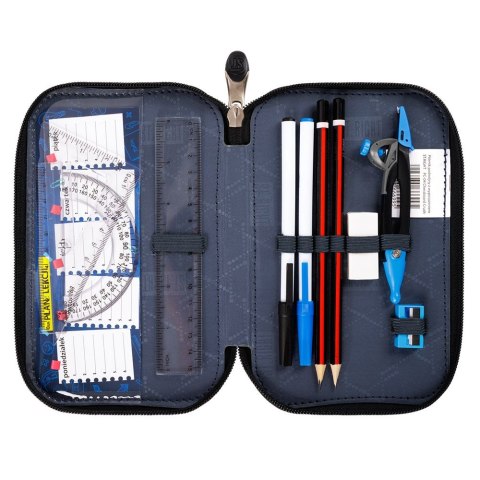 Piórnik Bambino BLUE GAMER podwójny 5903235666759 (z wyposażeniem) Piórnik Bambino BLUE GAMER podwójny 5903235666759 (z wyposażeniem)