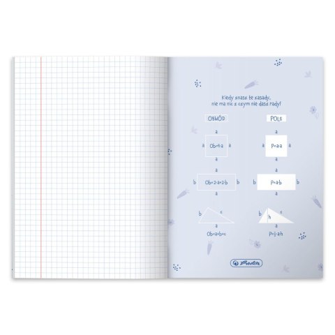 Zeszyt Herlitz Pastel Cute A5 16k. krata (9553959) Zeszyt Herlitz Pastel Cute A5 16k. krata (9553959)
