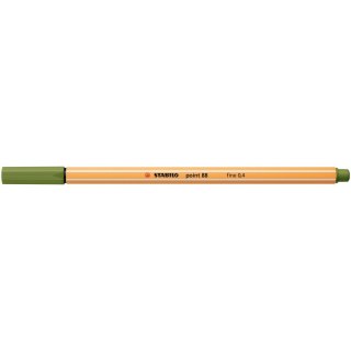Cienkopis Stabilo 4006381574662, zielone 0,4mm 1kol. (88/35)