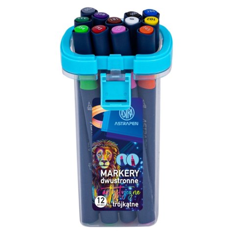 Marker specjalistyczny Astrapen artystyczne, mix ścięta końcówka (207023012) Marker specjalistyczny Astrapen artystyczne, mix ścięta końcówka (207023012)