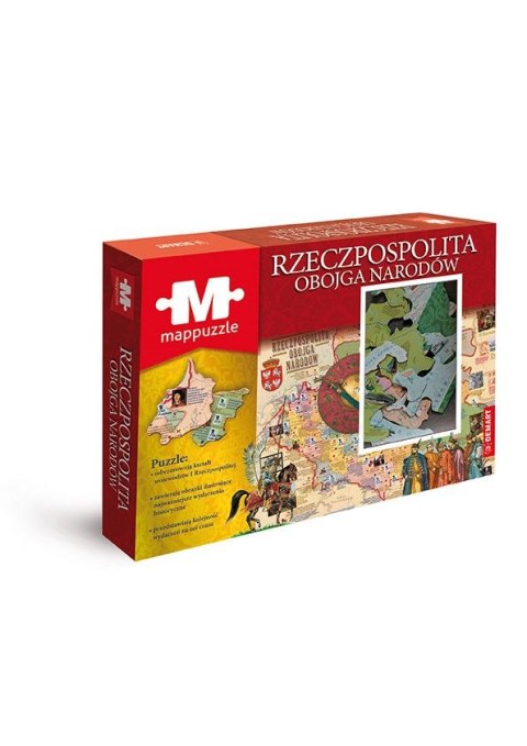 Puzzle Demart MAPPUZZLE MAPA I RZECZYPOSPOLITEJ Puzzle Demart MAPPUZZLE MAPA I RZECZYPOSPOLITEJ