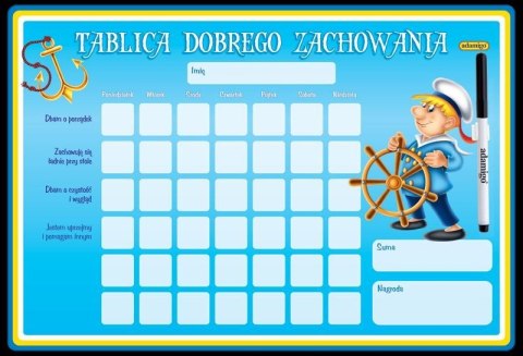 Tablica suchościeralna Adamigo [mm:] 330x480