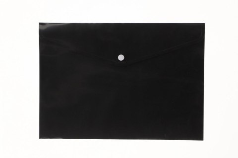 Teczka plastikowa na zatrzask koperta pp na zatrzask 5903242103735 A4 czarny Tetis (BT611-V czarna) Teczka plastikowa na zatrzask koperta pp na zatrzask 5903242103735 A4 czarny Tetis (BT611-V czarna)