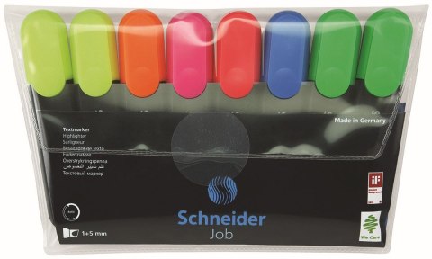 Zakreślacze Schneider Job 8 kolorów (115088) Zakreślacze Schneider Job 8 kolorów (115088)