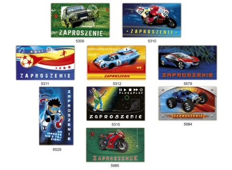 Zaproszenie Merigraf Duże Chłopiec (5902221801358) Zaproszenie Merigraf Duże Chłopiec (5902221801358)