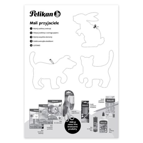 Blok rysunkowy Pelikan kreatywny premium czarny A4 czarny 10k (9589037) Blok rysunkowy Pelikan kreatywny premium czarny A4 czarny 10k (9589037)