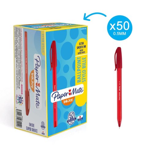 Długopis Paper Mate INKJOY czerwony czerwony 1,0mm (S0957140) Długopis Paper Mate INKJOY czerwony czerwony 1,0mm (S0957140)