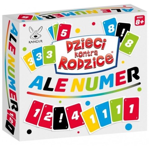 Gra karciana Kangur Dzieci kontra rodzice ale numer Gra karciana Kangur Dzieci kontra rodzice ale numer