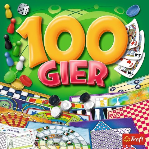 Gra strategiczna Trefl Kalejdoskop 100 gier Trefl 100 gier (02117) Gra strategiczna Trefl Kalejdoskop 100 gier Trefl 100 gier (02117)