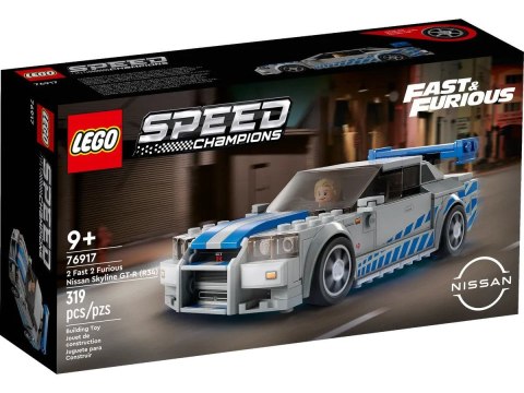 Klocki konstrukcyjne Lego Speed Champions Nissan Skyline GT-R (R34) z filmu „Za szybcy, za wściekli" (76917) Klocki konstrukcyjne Lego Speed Champions Nissan Skyline GT-R (R34) z filmu „Za szybcy, za wściekli" (76917)