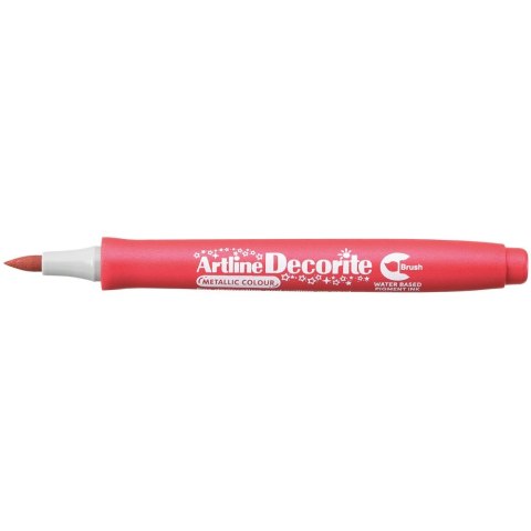 Marker specjalistyczny Artline czerwony metaliczny decorite, czerwony 1,0mm pędzelek końcówka (AR-035 2 8) Marker specjalistyczny Artline czerwony metaliczny decorite, czerwony 1,0mm pędzelek końcówka (AR-035 2 8)