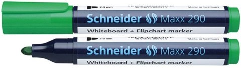 Marker suchościeralny Schneider Maxx 290, zielony 2,0-3,0mm okrągła końcówka (SR129004) Marker suchościeralny Schneider Maxx 290, zielony 2,0-3,0mm okrągła końcówka (SR129004)