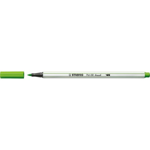 Flamaster Stabilo Pen 68 brush zielony jasny 1 kol. (568/33) Flamaster Stabilo Pen 68 brush zielony jasny 1 kol. (568/33)