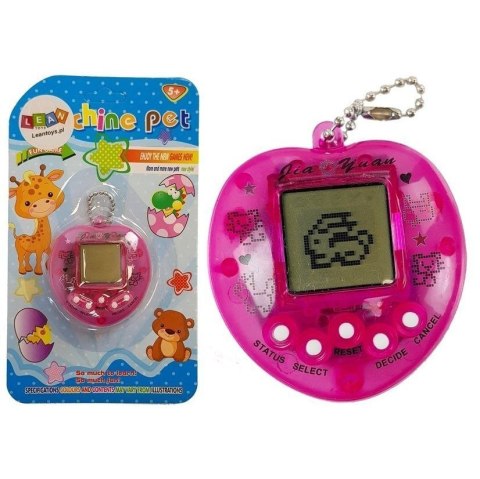 Gra elektroniczna Lean Tamagotchi różowe (4008) Gra elektroniczna Lean Tamagotchi różowe (4008)