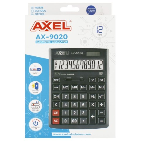 Kalkulator na biurko Axel AX-9020 (517220) Kalkulator na biurko Axel AX-9020 (517220)