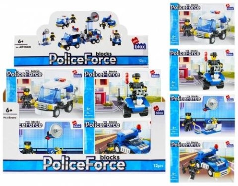 Klocki konstrukcyjne Mega Creative Alleblox Policja 63-64 el. (477373) Klocki konstrukcyjne Mega Creative Alleblox Policja 63-64 el. (477373)