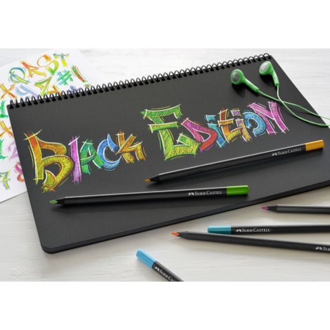 Kredki ołówkowe Faber Castell Black Edition 50 kol. (116450 FC) Kredki ołówkowe Faber Castell Black Edition 50 kol. (116450 FC)