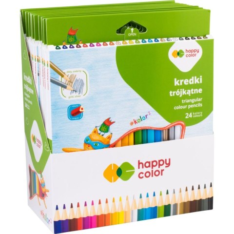 Kredki ołówkowe Happy Color (HA 2313 13KK K24) Kredki ołówkowe Happy Color (HA 2313 13KK K24)