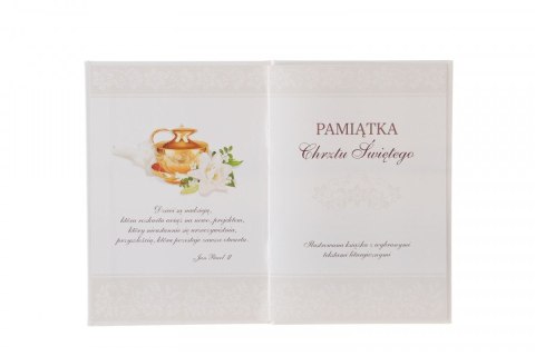 Książeczka pamiątkowa z chrztu Merigraf Chrzest Matka (5902221808715) Książeczka pamiątkowa z chrztu Merigraf Chrzest Matka (5902221808715)
