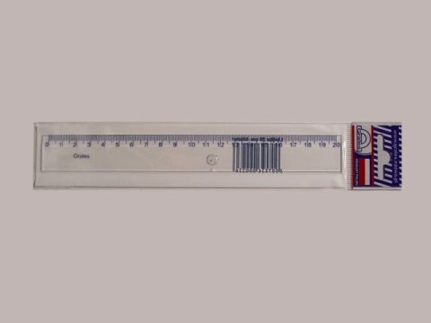 Linijka plastikowa Grales 20cm (L20 Bl) Linijka plastikowa Grales 20cm (L20 Bl)