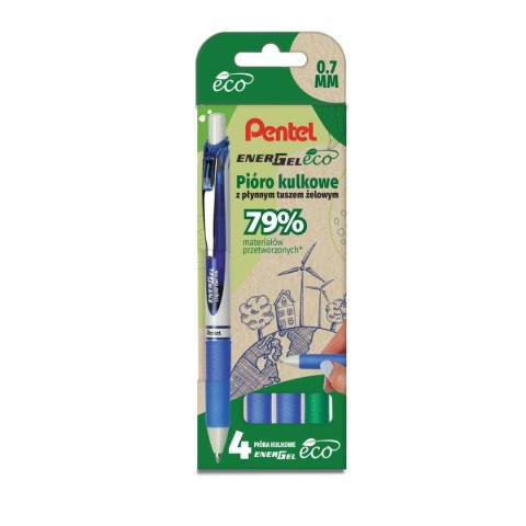 Pióro kulkowe Pentel ENERGEL 5902894025211 (BL77E-ST4DCCCPL) Pióro kulkowe Pentel ENERGEL 5902894025211 (BL77E-ST4DCCCPL)