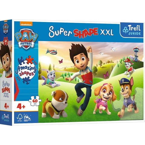 Puzzle Trefl Paw Patrol XXL Uśmiechnięte pieski 60 el. (50009) Puzzle Trefl Paw Patrol XXL Uśmiechnięte pieski 60 el. (50009)