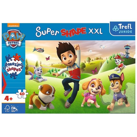 Puzzle Trefl Paw Patrol XXL Uśmiechnięte pieski 60 el. (50009) Puzzle Trefl Paw Patrol XXL Uśmiechnięte pieski 60 el. (50009)