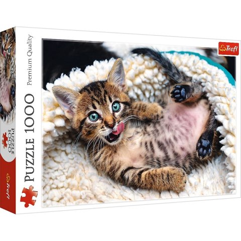 Puzzle Trefl Wesoły kotek 1000 el. (10448) Puzzle Trefl Wesoły kotek 1000 el. (10448)
