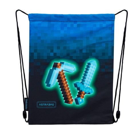 Worek na buty Astra Blue Pixel (507024048) Worek na buty Astra Blue Pixel (507024048)