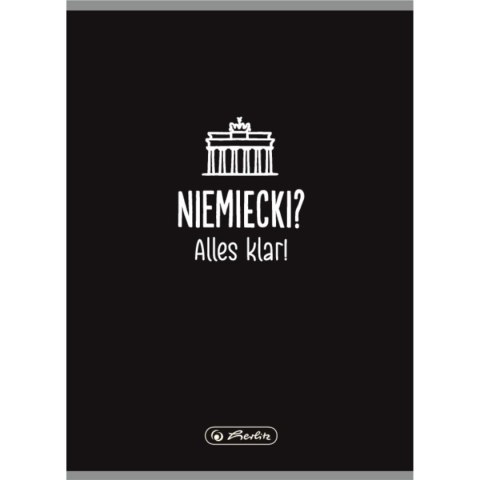 Zeszyt Herlitz Jęz. Niemiecki A5 60k. krata (9577396) Zeszyt Herlitz Jęz. Niemiecki A5 60k. krata (9577396)