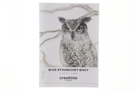Blok rysunkowy Top 2000 Creatinio A3 biały 90g 20k (400176664) Blok rysunkowy Top 2000 Creatinio A3 biały 90g 20k (400176664)