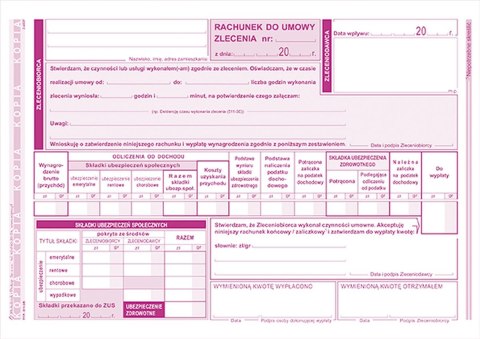 Druk offsetowy Michalczyk i Prokop rachunek A5 50k. (511-3E) Druk offsetowy Michalczyk i Prokop rachunek A5 50k. (511-3E)