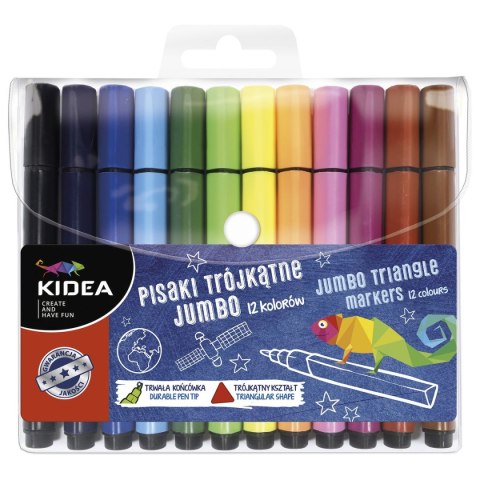 Flamaster Kidea KIDEA 12 kol. (PTJ12KA) Flamaster Kidea KIDEA 12 kol. (PTJ12KA)