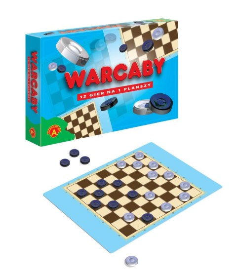 Gra planszowa Alexander Warcaby 12 wersji Gra planszowa Alexander Warcaby 12 wersji