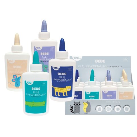 Klej w płynie Tetis uniwersalny BB KIDS 5902277327864 (120ml) Klej w płynie Tetis uniwersalny BB KIDS 5902277327864 (120ml)