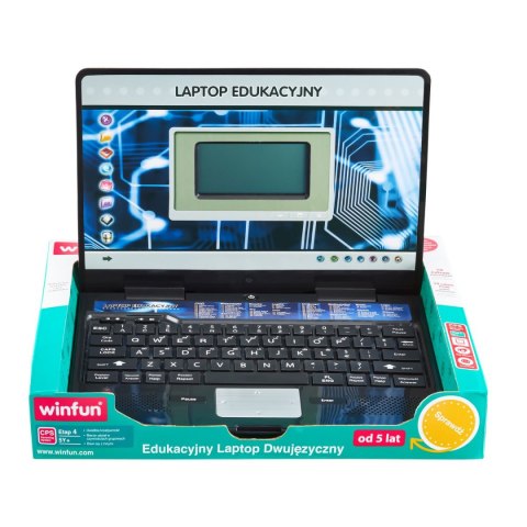 Zabawka edukacyjna Smily Play laptop dwujęzyczny (008085) Zabawka edukacyjna Smily Play laptop dwujęzyczny (008085)
