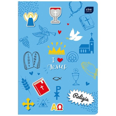 Zeszyt tematyczny Interdruk RELIGIA A5 60k. 70g krata (ZE60KFR) Zeszyt tematyczny Interdruk RELIGIA A5 60k. 70g krata (ZE60KFR)
