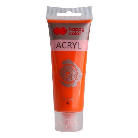 Farba akrylowa Happy Color POMARAŃCZOWA kolor: pomarańczowa 75ml (HA 7370 0075-4) Farba akrylowa Happy Color POMARAŃCZOWA kolor: pomarańczowa 75ml (HA 7370 0075-4)