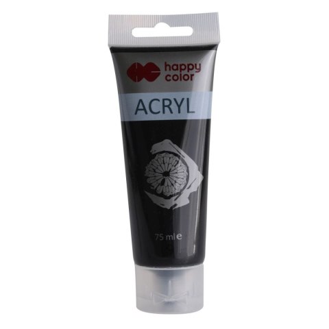 Farba akrylowa Happy Color kolor: czarny 75ml (HA 7370 0075-9) Farba akrylowa Happy Color kolor: czarny 75ml (HA 7370 0075-9)
