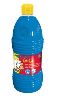 Farba tempera Giotto Be-Be kolor: niebieski 1000ml 1 kolor. (467515) Farba tempera Giotto Be-Be kolor: niebieski 1000ml 1 kolor. (467515)